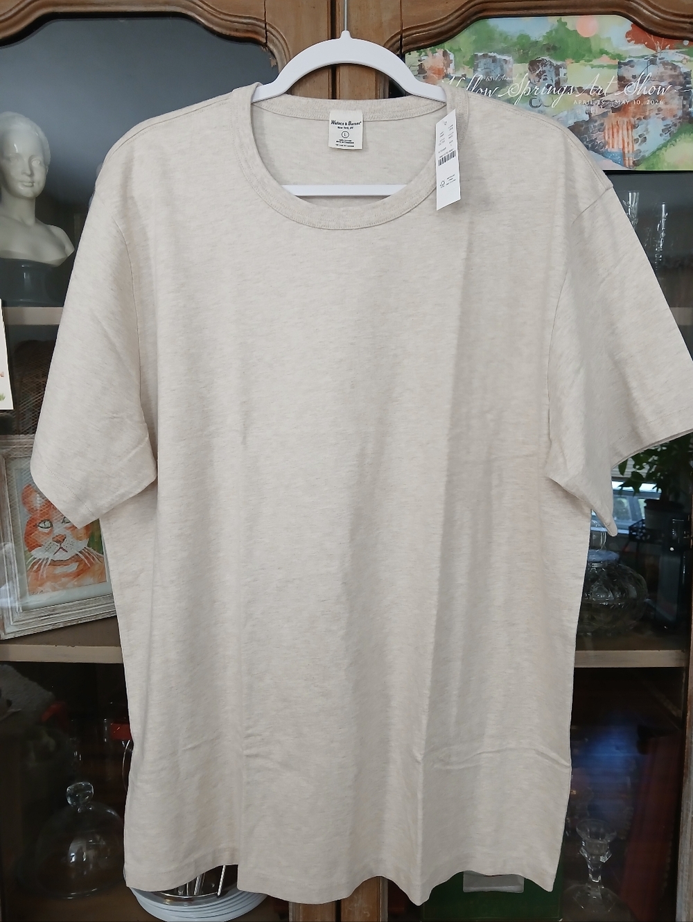 NWT J. Crew Wallace & Barnes Hearthered Cotton Shirt - l
